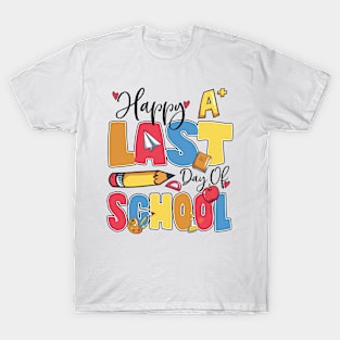 Funny Last Day of School Gift Idea for kids teacher T-Shirt